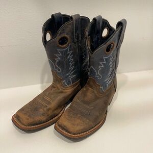 Smoky Mountain Western square toe boots girl size 3